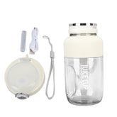 1.2L Mini Juicer Cup Portable Rechargeable Cordless Juicer Blender Multifunctional Blender Cup for Travel Camping Gym Office